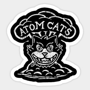 Atom Cats Sticker